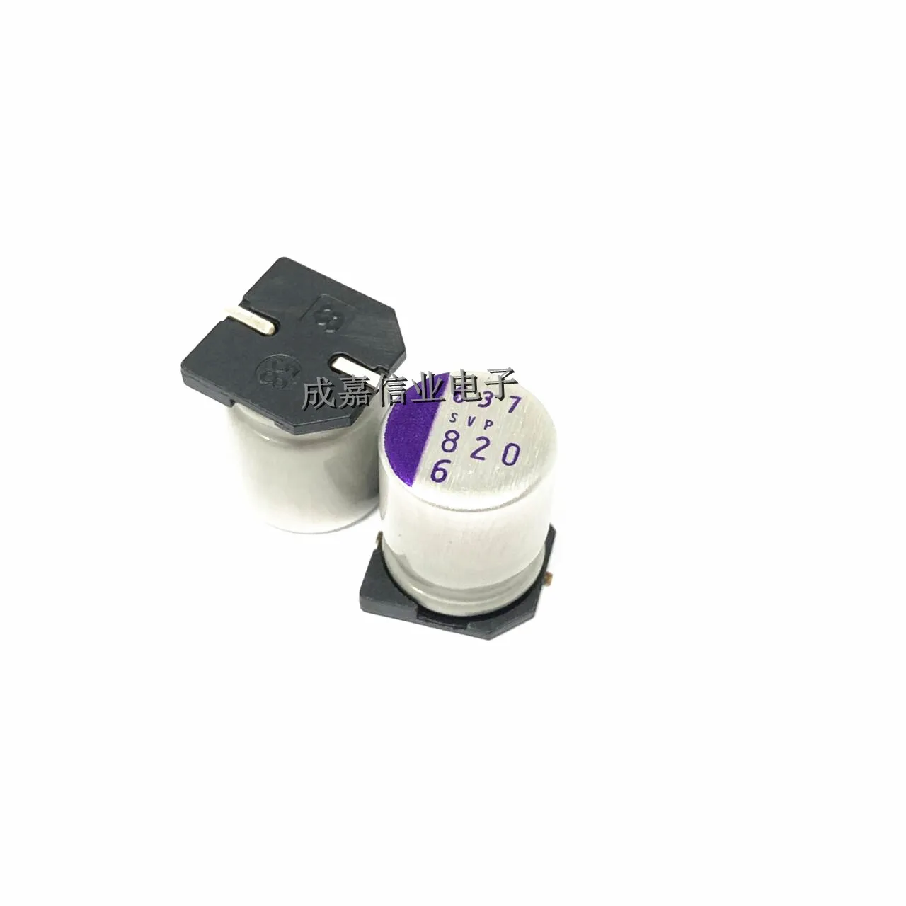 

10pcs/Lot 6SVP820M Aluminum Organic Polymer Capacitors 6.3volts 820uF 20% ESR 12mohm 12.6mm*10mm