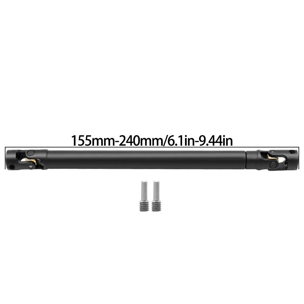 Metalen Interne Spline Aandrijfas Kruiskoppeling Aandrijfas voor 1/10 RC Auto Crawler Axiale SCX10 Gladiator YK4082 TRX4 TF2 D110