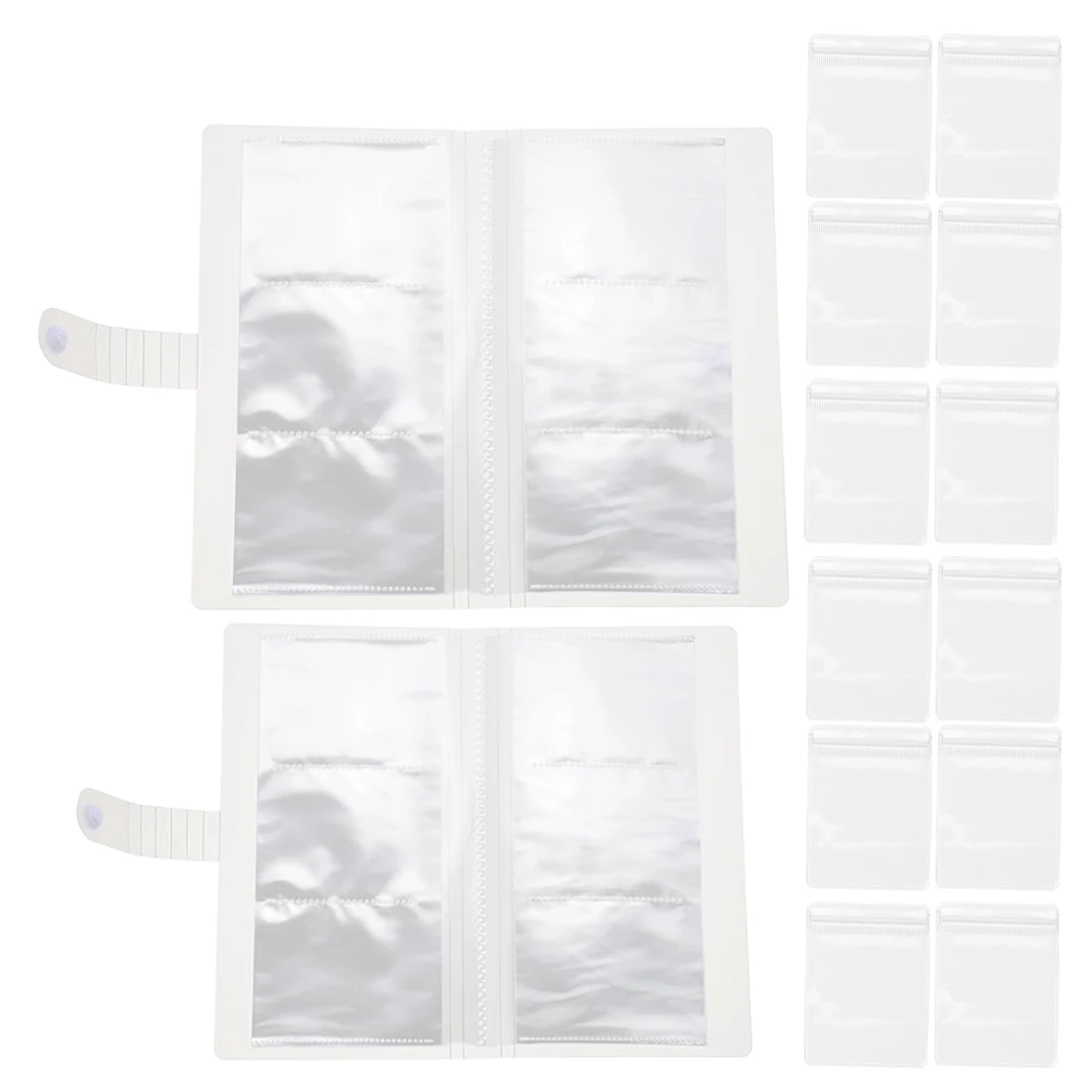 

1 set Jewelry Storage Book Clear Organizer For Earrings Necklaces Rings 84 160 Slots Protective Book With Pockets For Travel