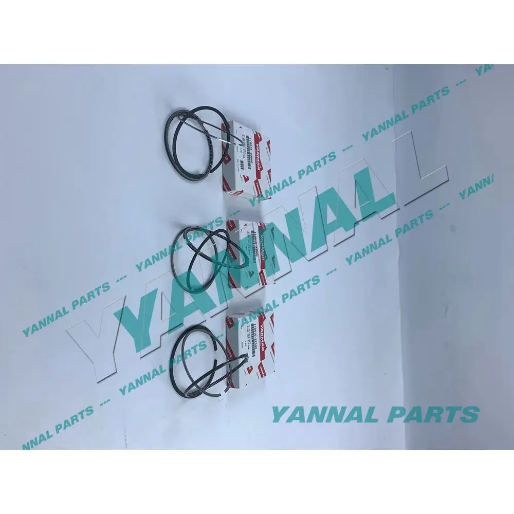 HOT SALE 3 SETS STD PISTON RING SET KIT FOR YANMAR 3TNV70 3TNV70-HGE