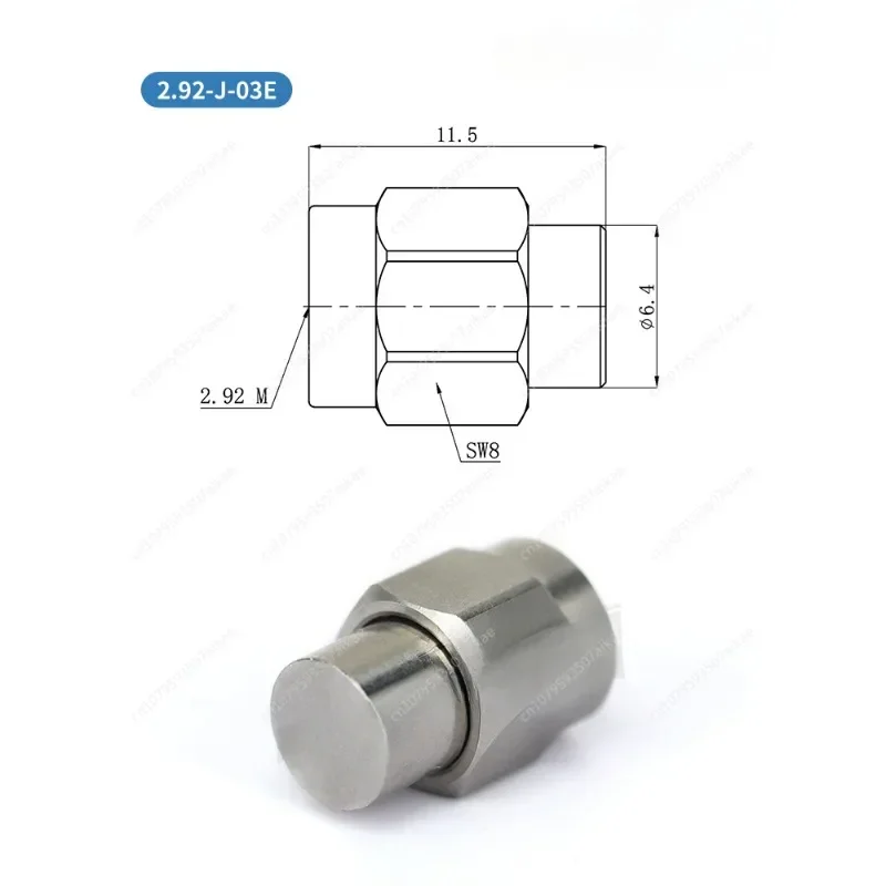 2.92Mm Male Load, RF Coaxial Matching 50 Ohm 2W 40GHz 2.92-J-03