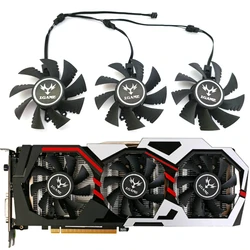 NEW 1LOT 75MM 4PIN GTX 1070 GPU Fan,For Colorful iGame GeForce GTX 1060 1070 1070TI 1080 Graphics card cooling fan