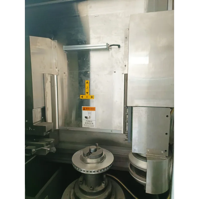 Hengga LYV-L450 Hochpräzise vertilike Drehmaschine Cnc Einzels Pindel Cnc Schleifer Bremsscheibe Und Trommel Schleif Maschine