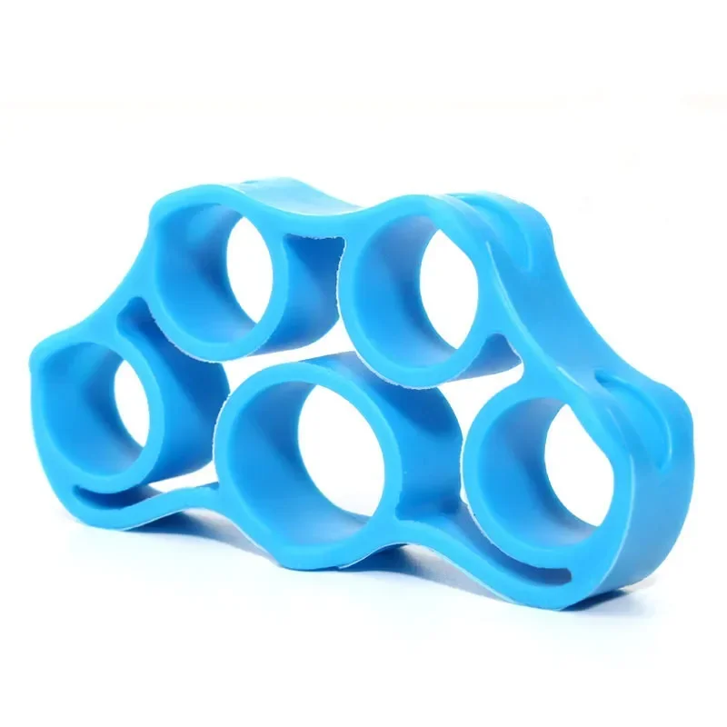 1Pc Silicone Finger Gripper Gym Hand Grip Resistance Band Wrist Stretcher Elastic Five  Expander Strength Trainer Exercise