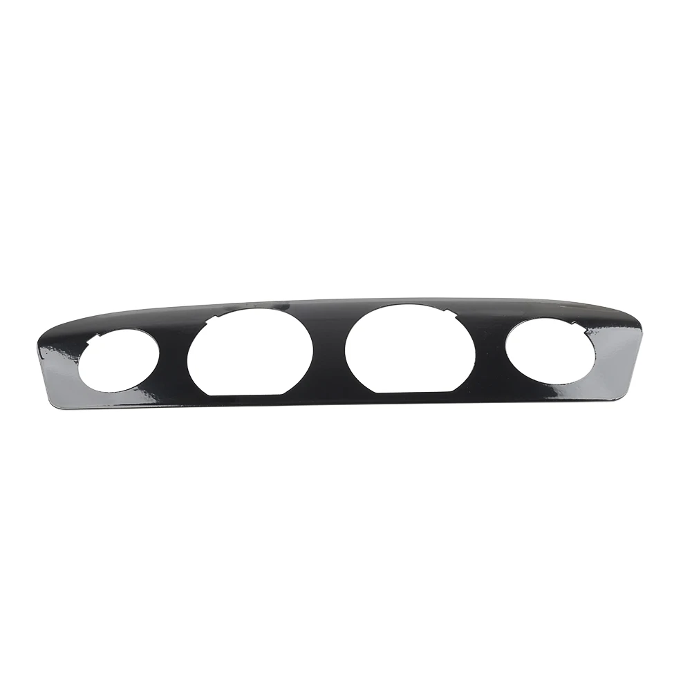 1Pcs Motorcycle Metal Inner Fairing Gauge Trim Plate Cover For Harley Touring Street Glide 2014-2023 Black