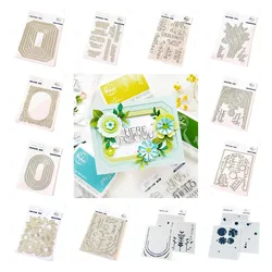 Metal Cutting Dies New Arrivals 2024 Garden Party Craft Supplies Scrapbooking Paper Cut Die Album Embossed Template Stencil Mold
