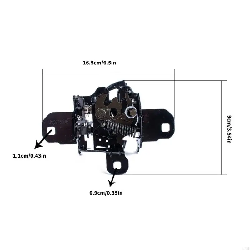 M76E 1J0823509E Fahrzeug-Motorabdeckungsverriegelungen sorgen jedes Mal für eine perfekte Ausrichtung – Detail 6
