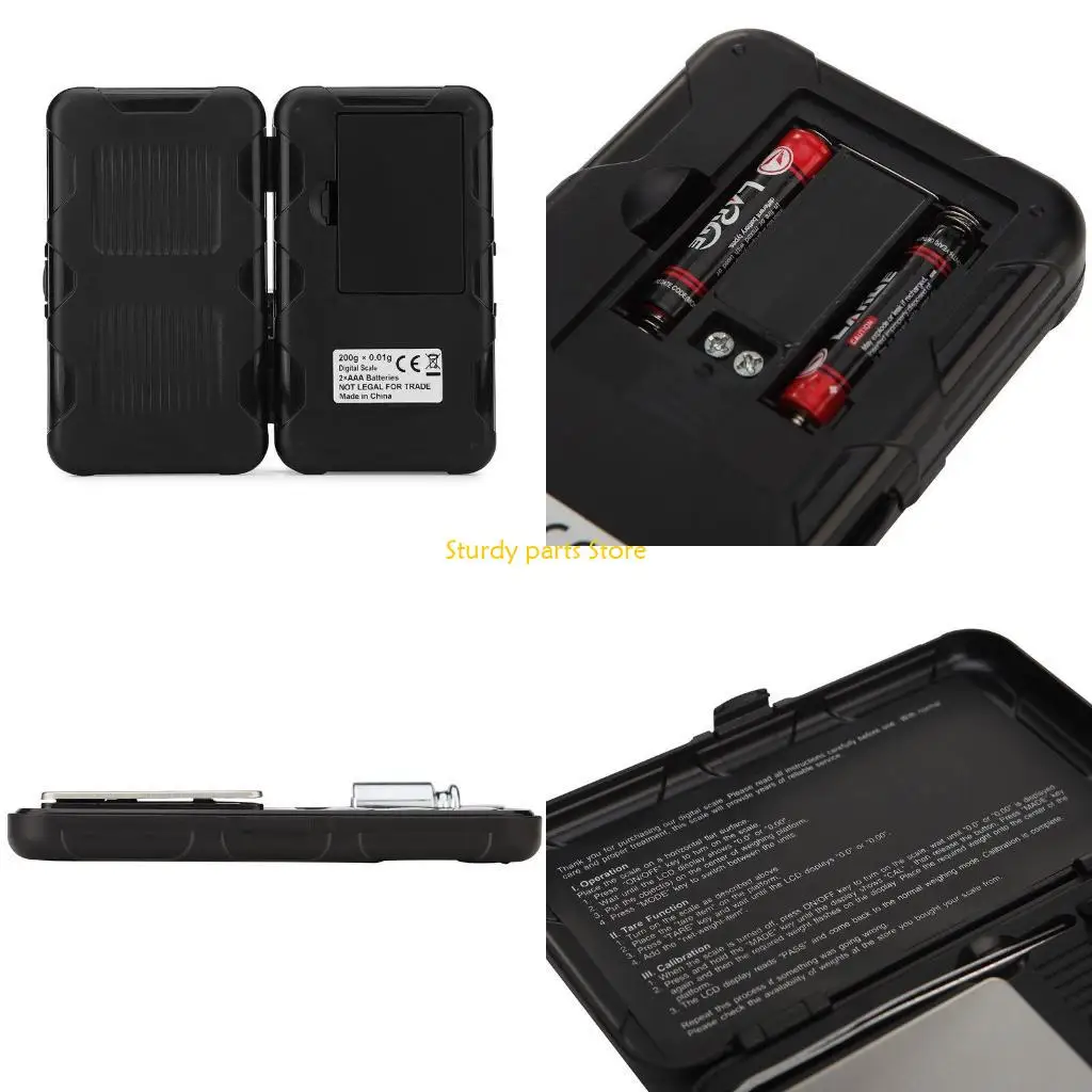 

97QC Высокоточные цифровые портативные золотые весы для ювелирных изделий из стерлингового серебра, счетные весы, коробка, вес,