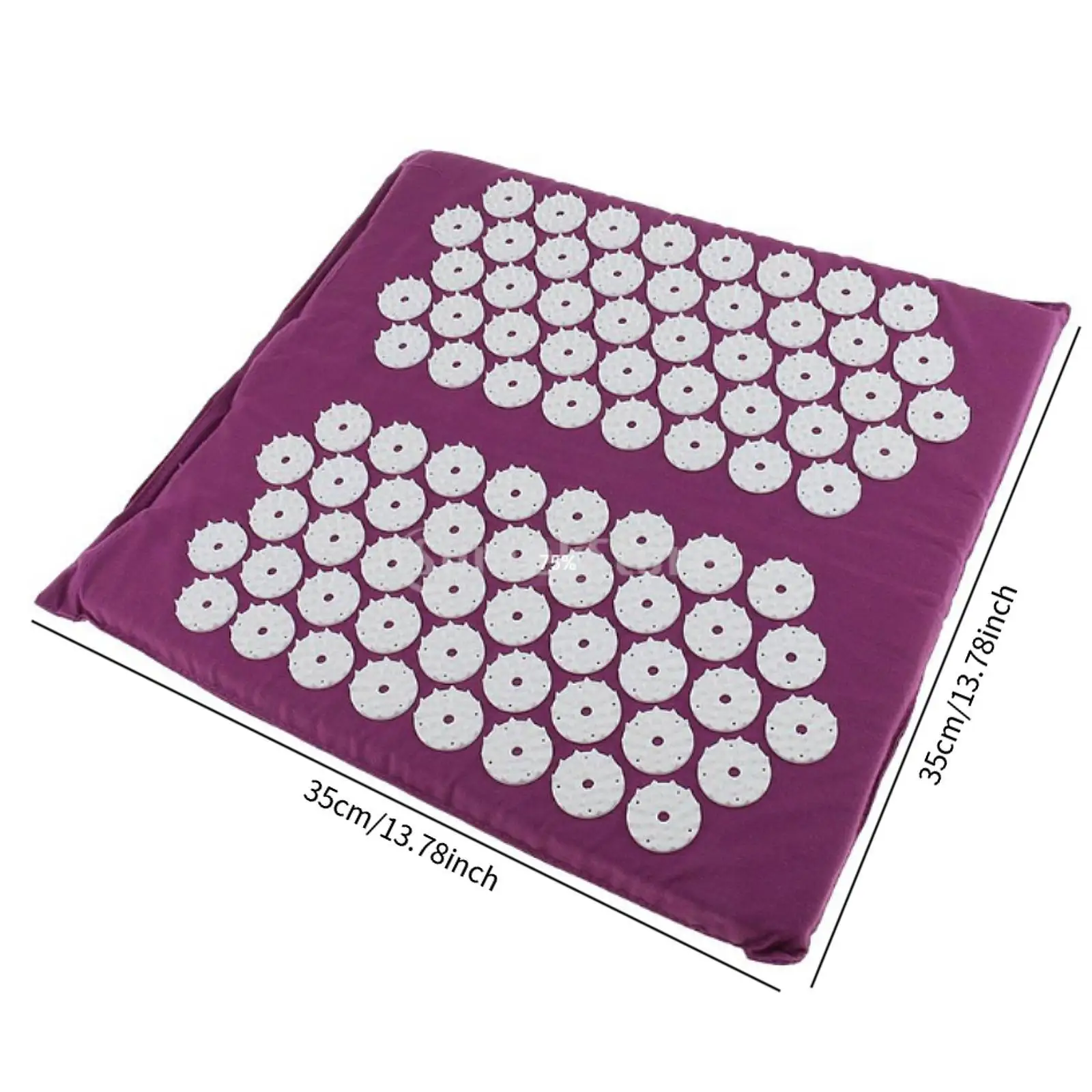 Reflexology Mat Foot Acupressure Massage Pad Compression Massage Tool for Sensitive Areas for Office or Home