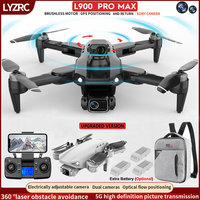 L900 Pro MAX GPS Drone 4K Professional Dual HD Camera 5G FPV 360° Obstacle Avoidance Brushless Motor RC Quadcopter Toys For Kids