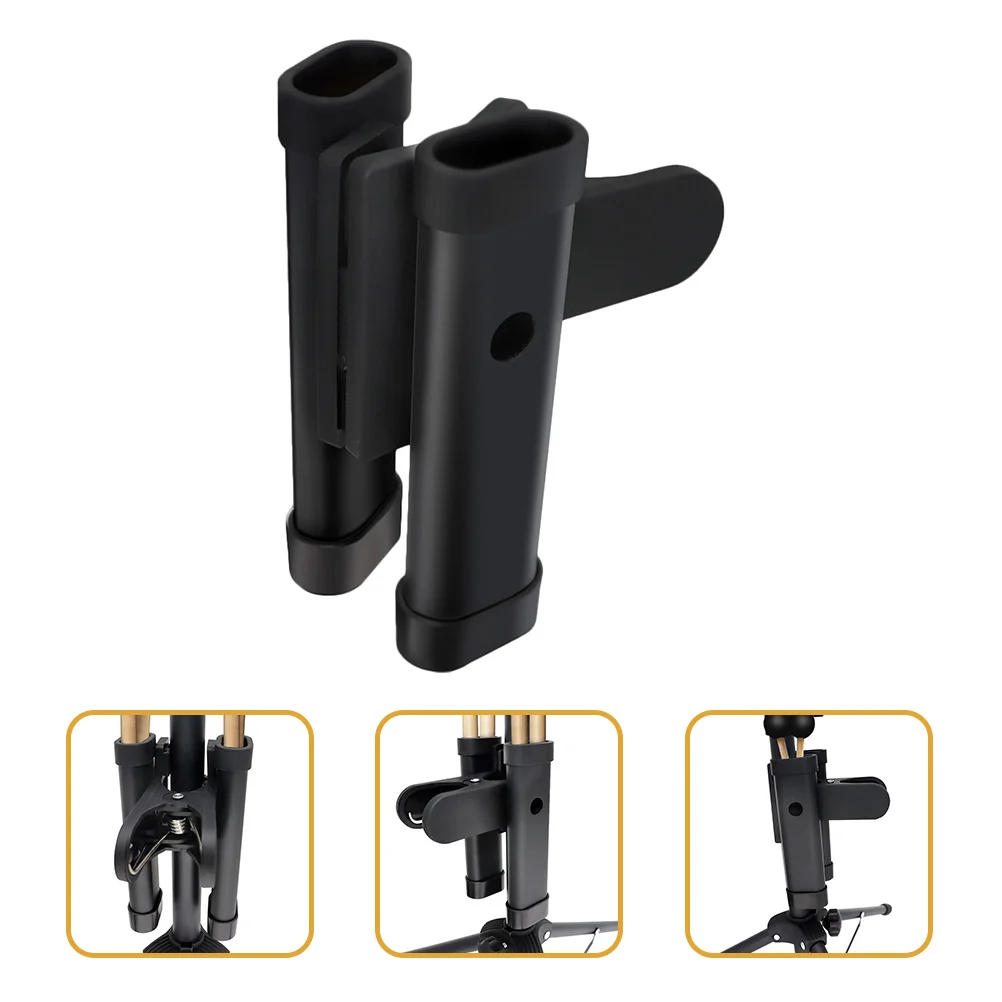 

Drum Stick Clip Drumstick Barrel Holder Drumsticks Display Stand Iron Practical