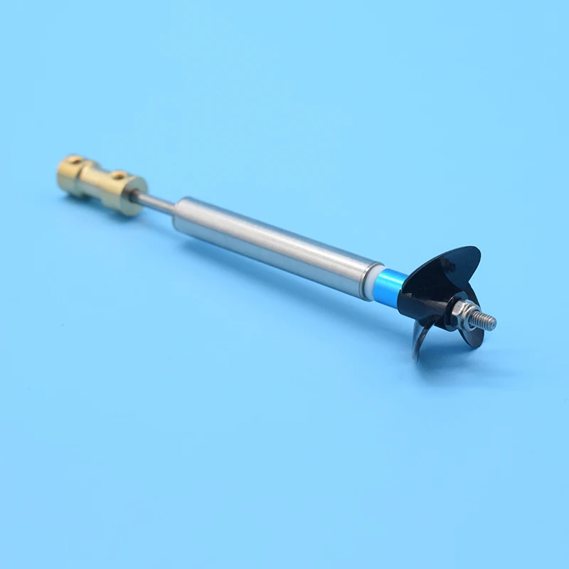 3mm RC Tekne Mili Balıkçı Gemisi Yedek Parçaları 3mm Tekne Mili Tahrik Mili + Kaplin + 3 Bıçaklı Pervane Rc Tekne