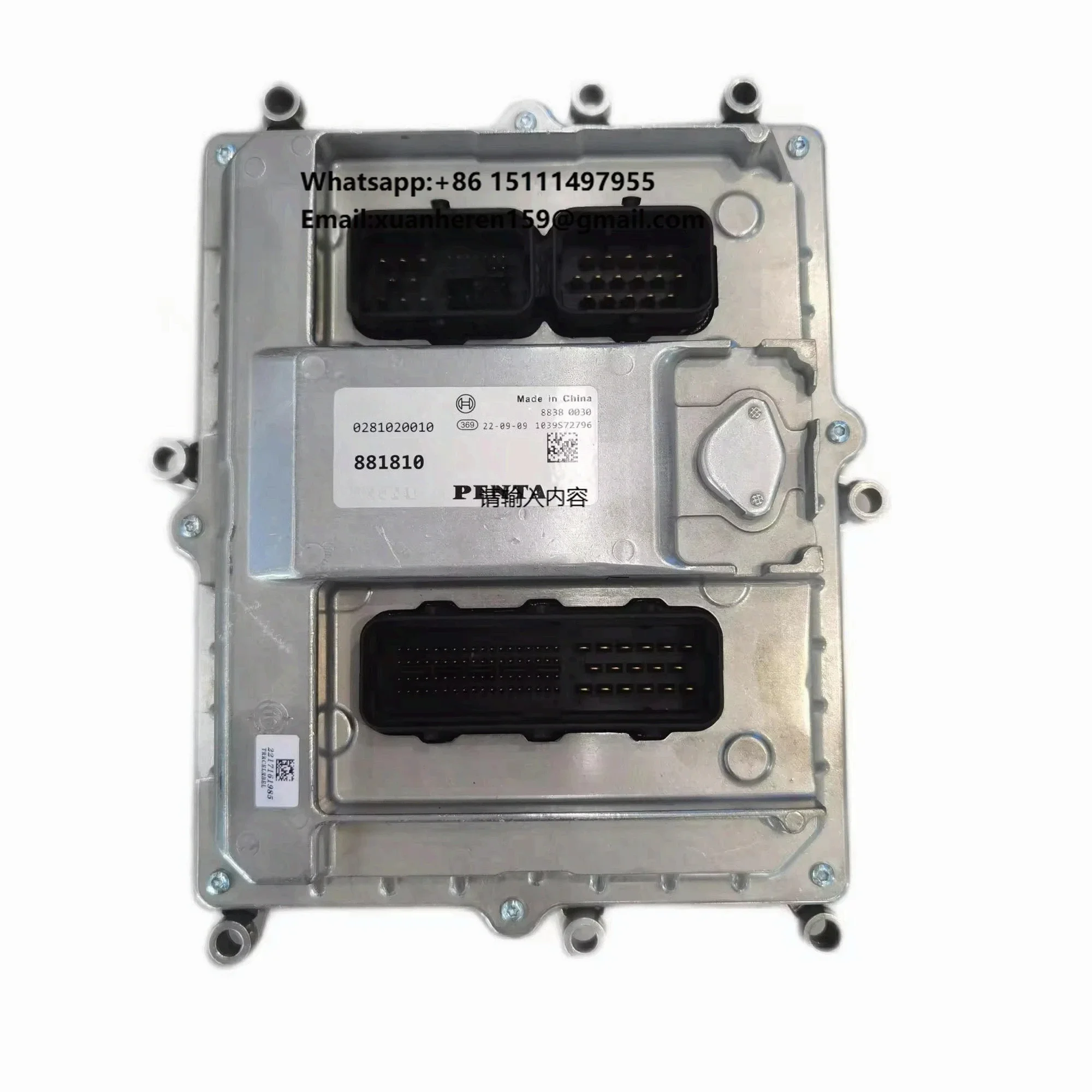 

Penta D4 D6 350 Diesel Engine Control Unit Boch 881810 ECU B0ch 0281020010 for Excavator Construction Machinery Parts