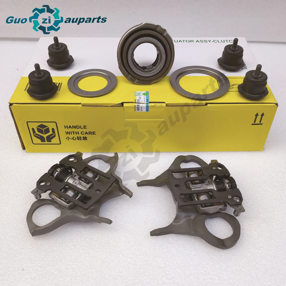 

DPS6 6DCT250 Transmission Clutch Shift Fork Set 514002110 w Release Bearing For Ford Focus Fiesta
