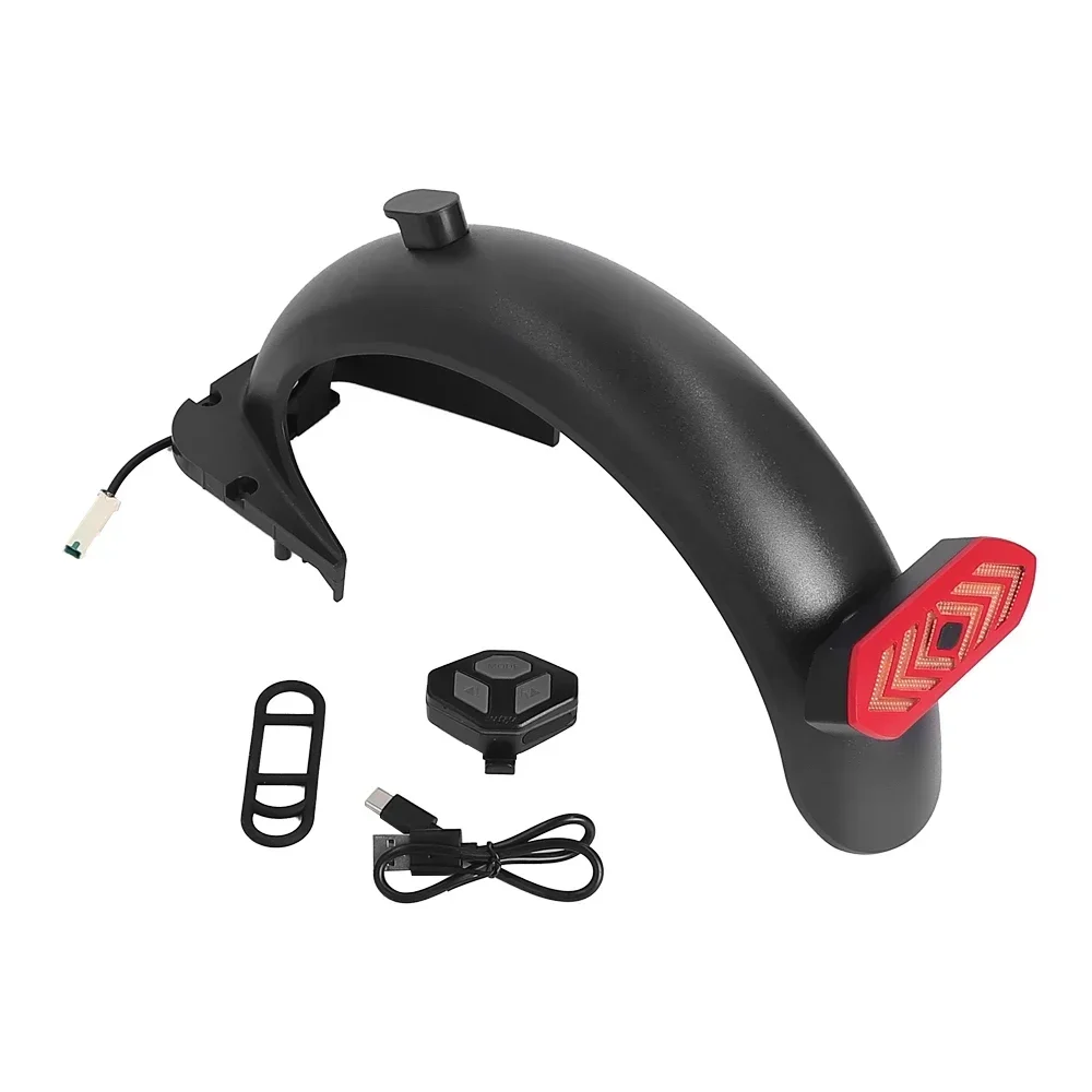 Richtingaanwijzer Spatbord Kit voor Ninebot Max G30 Elektrische Scooter Lamp Draadloze Led Afstandsbediening Verlichting Achterspatbord + Achterlicht Accessoire