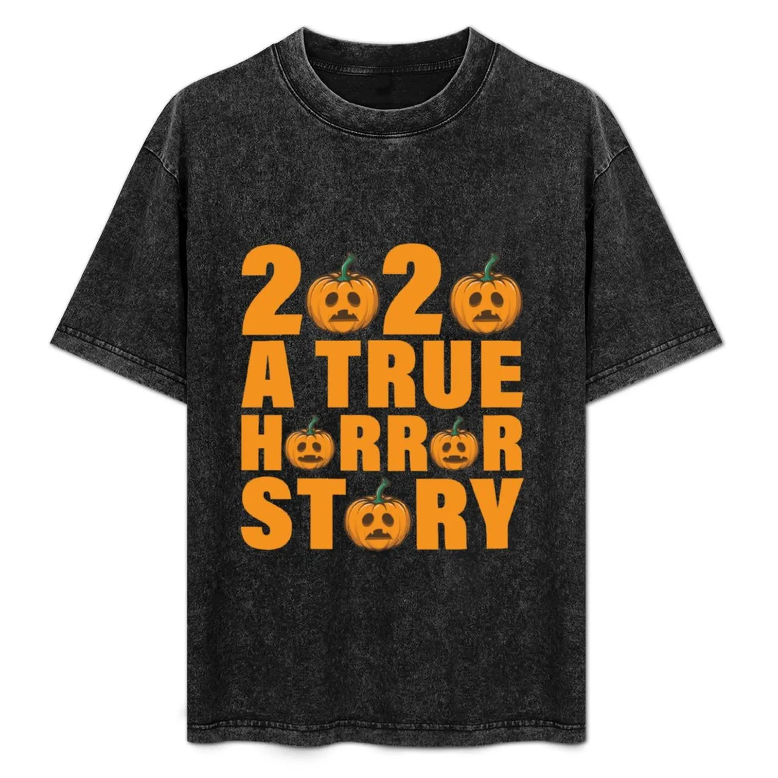 

2020 A True Horror Story Halloween Pumpkin T-Shirt T-shirts oversize basketball graphic tees T-shirts man men t shirt
