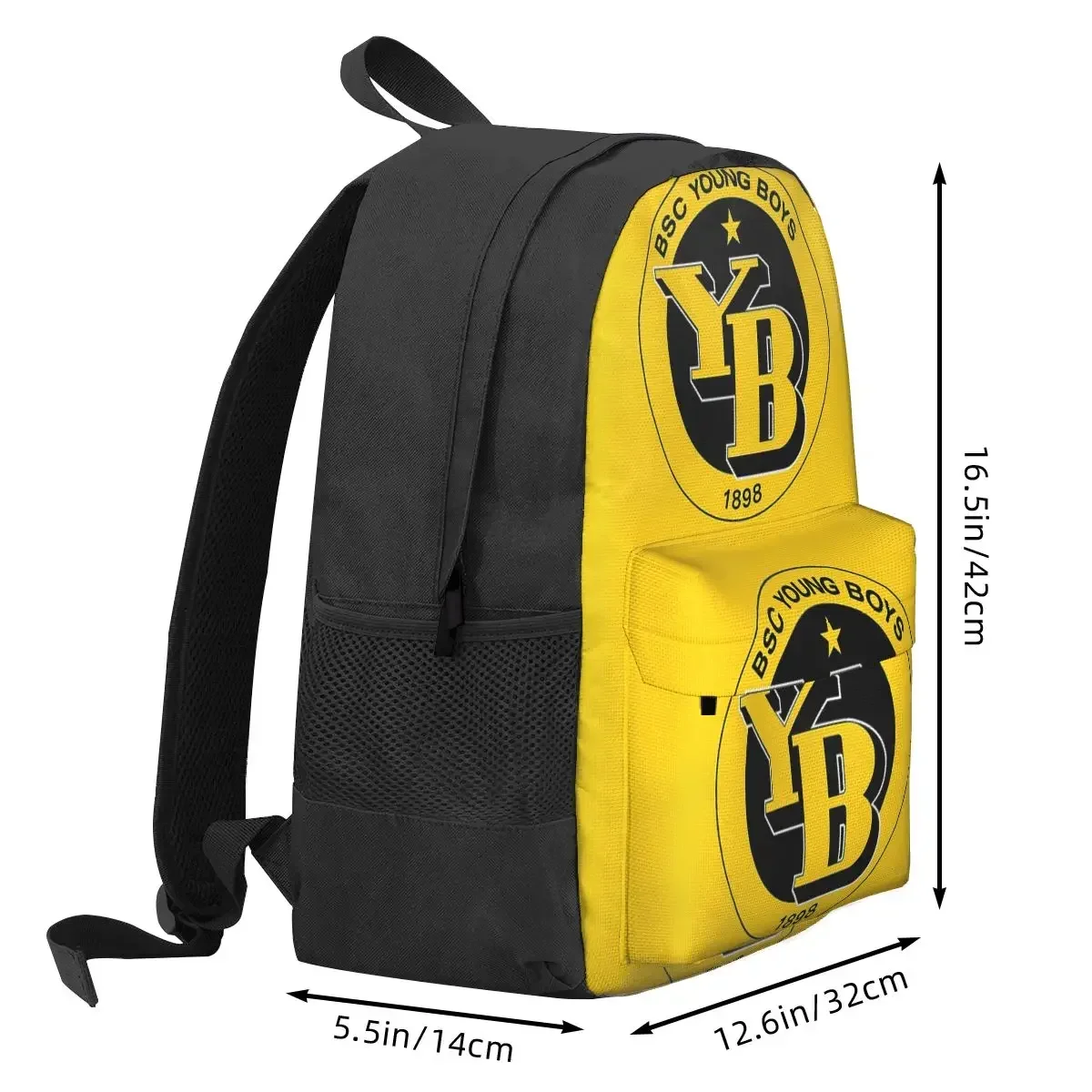 BSC Young Boys Swiss Football Sports Fans Bern Switzerland Backpacks Bookbag Children School Bags Laptop Rucksack Shoulder Bag
