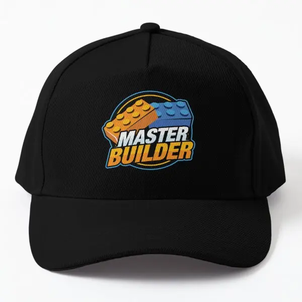 

Master Builder Baseball Cap Hat Sun Hip Hop Black Bonnet Boys Solid Color Summer Casual Mens Casquette Fish Women Sport