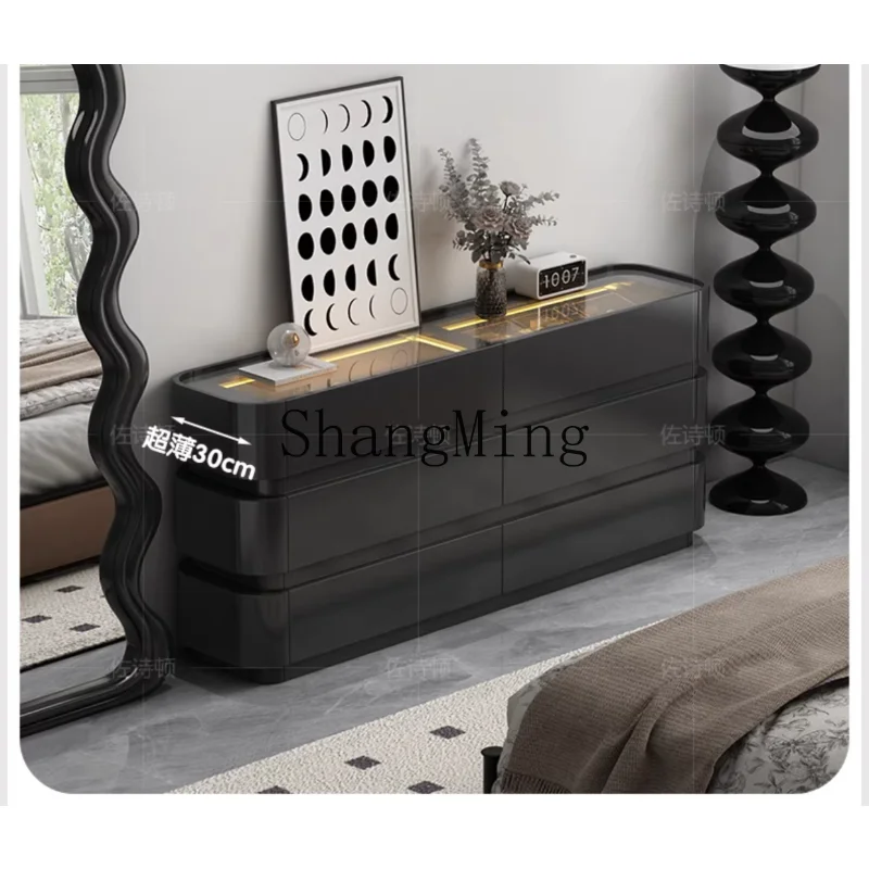 

CL cloakroom Zhongdao cabinet jewelry display light luxury high-end black household double-sided integrated high-end jewelry