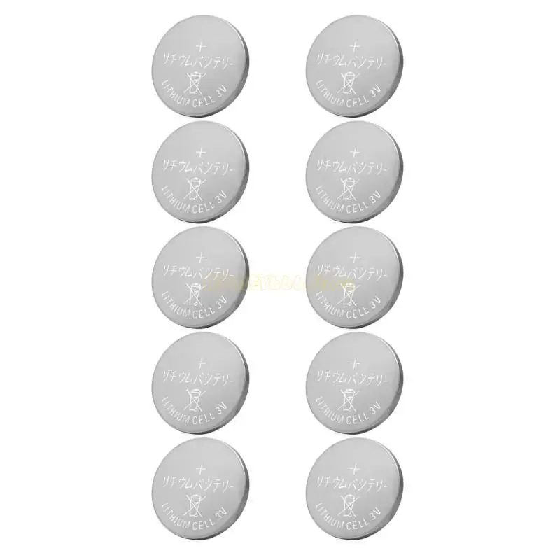 F62C CR2032 버튼 배터리 150mAH 3V 버튼 셀 배터리 리튬 배터리