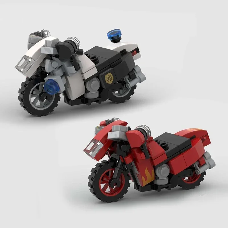 Moc Bouwstenen Auto Serie Model Sport Motorfiets Technische Bakstenen DIY Assemblage Constructie Speelgoed Voor Kinderen Vakantiecadeaus