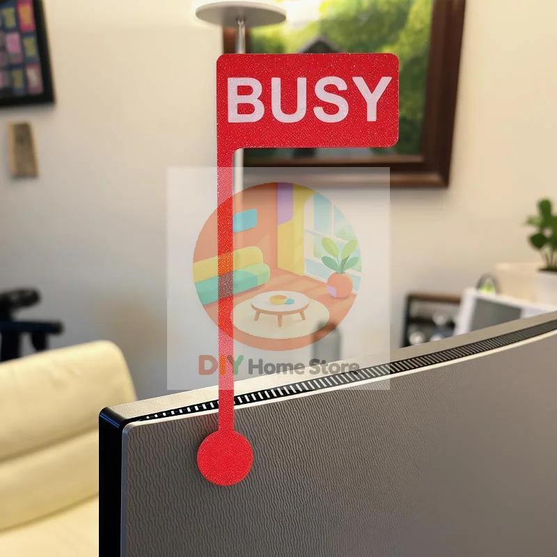 Gift Idea Busy Flag Sign Creative Home Office On Call Alert for Professionals & Workers