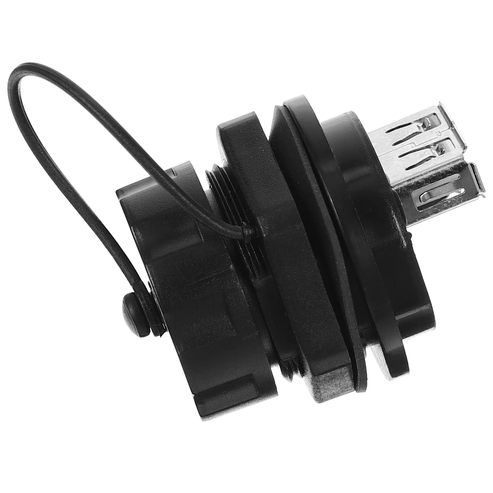 

USB-адаптер-разъем для монтажа на панель, водонепроницаемый, USB 2.0, высокоскоростной, для промышленного оборудования