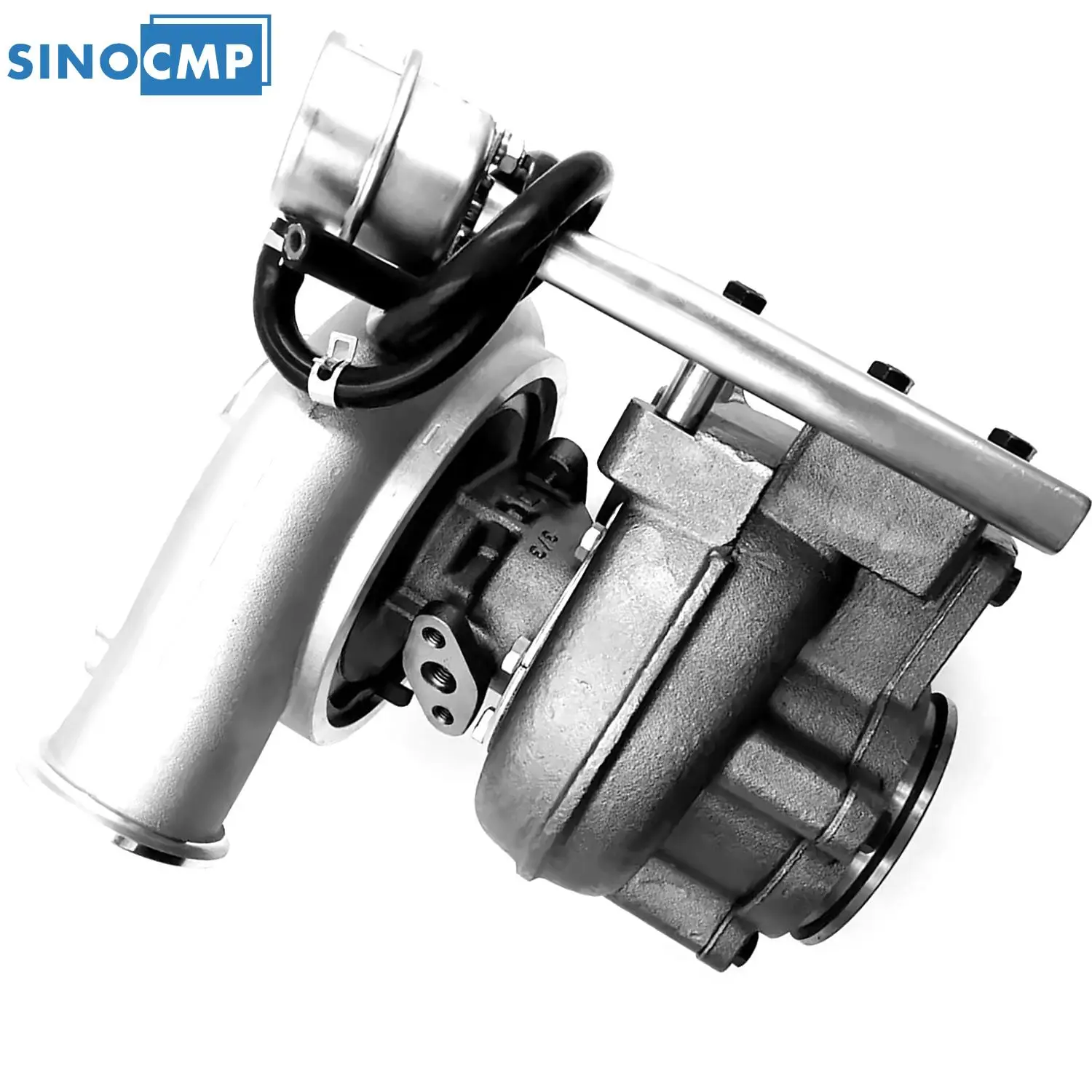 4089393 SINOCMP 1PCS Supercharger For Cummins 6C8.3 Engine HX40W Turbocharger With 3 Months Warranty