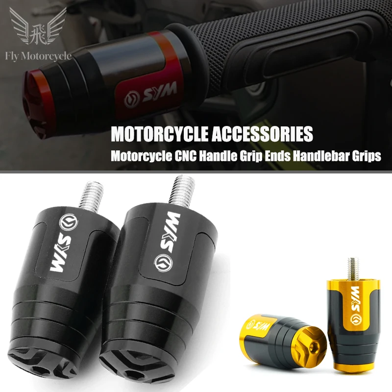 

For SYM JOYMAX Z 125/250/300 MAXSYM 400i 600i TL500 AK550 Xciting Motorcycle Handlebar Ends Plug Slider Handlebar End Grips Cap