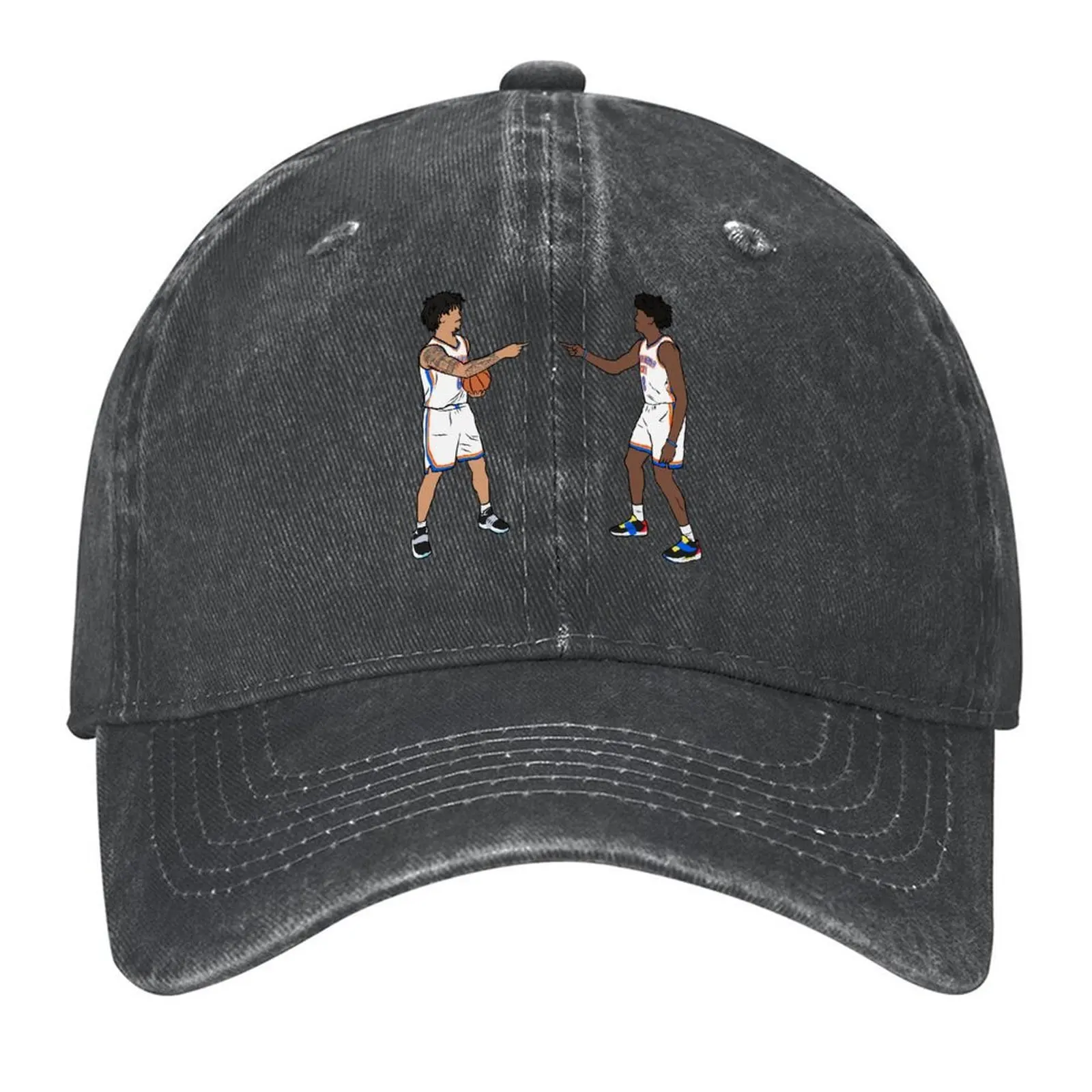 

Jaylin Williams and Jalen Williams Twins Baseball Cap Anime Hat Hip Hop hard hat men's big size hat Women Men's