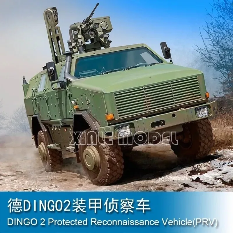 

Trumpeter Plastic Assembly Model Kit 63525 DINGO 2 Recce (optoelectronics) 1/35