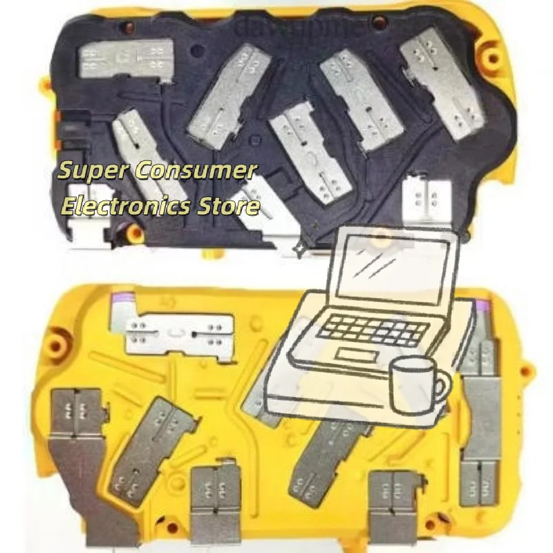 Комплект корпуса для аккумулятора DIY 15*21700 для DeWalt FlexVolt 60V/20V – включает BMS, PCBA, никелевые полоски для сварки, решение для восстановления.
