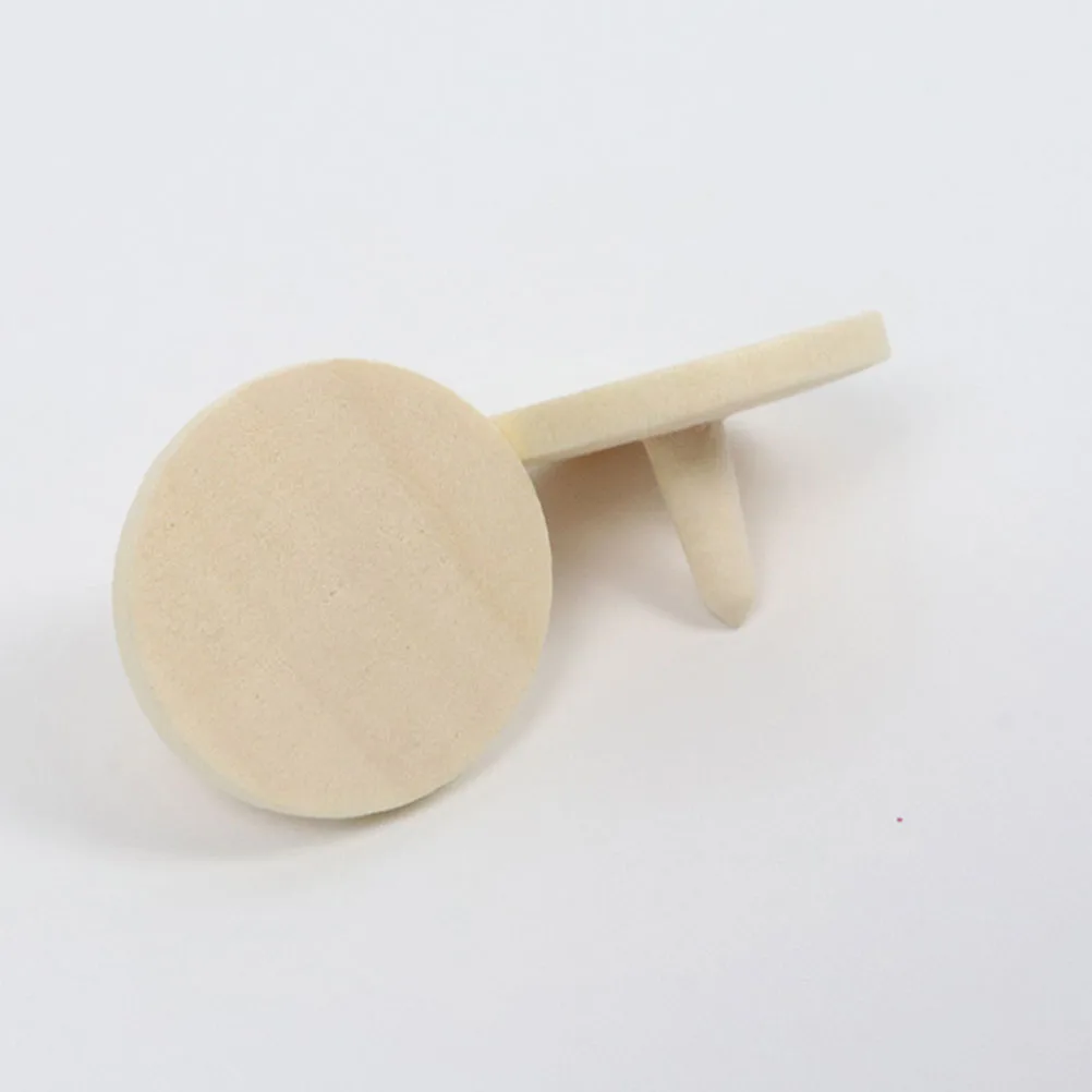 

20pcs Golf Ball Position Markers Wooden Accessories Round 24mm Diameter Easy Soil Insert Replacement Environmental Protection