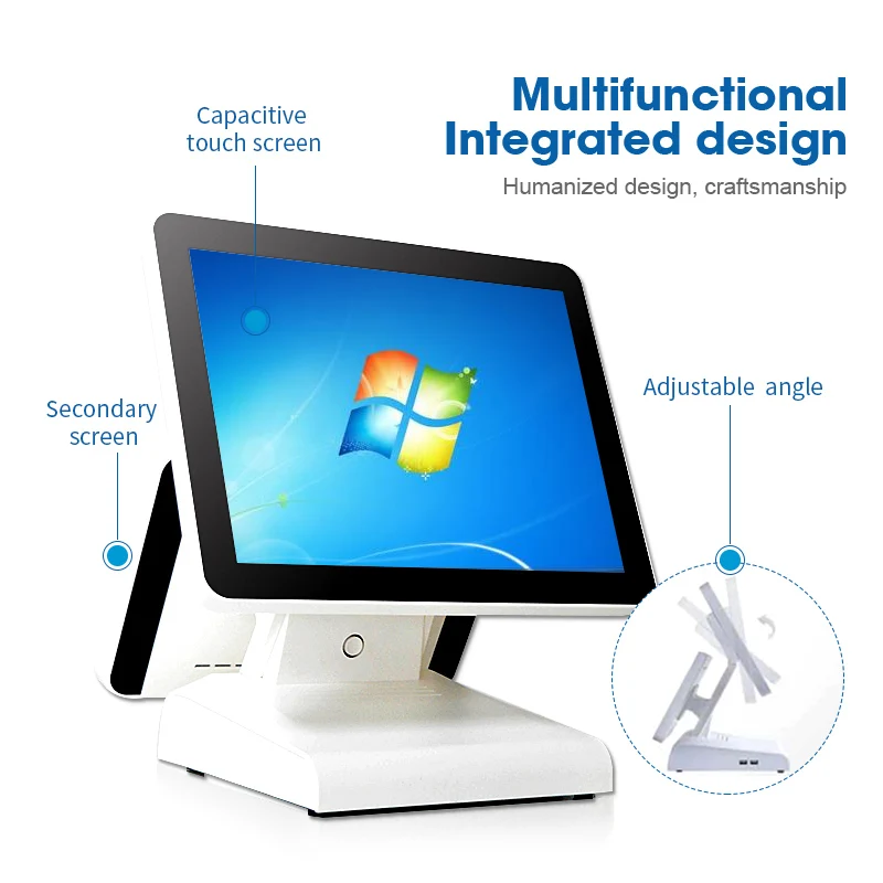 OEM All in One POS Machine Windows Cash Register 15 Inch Touch Pos System