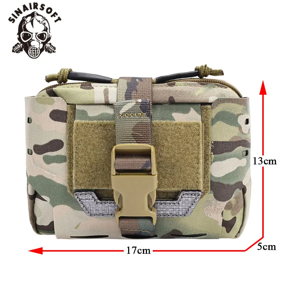 Tactical Laser Cut MOLLE Medical Kit Outdoor Hunting Owl Series Elastic  Quick Access Field Survival Bag