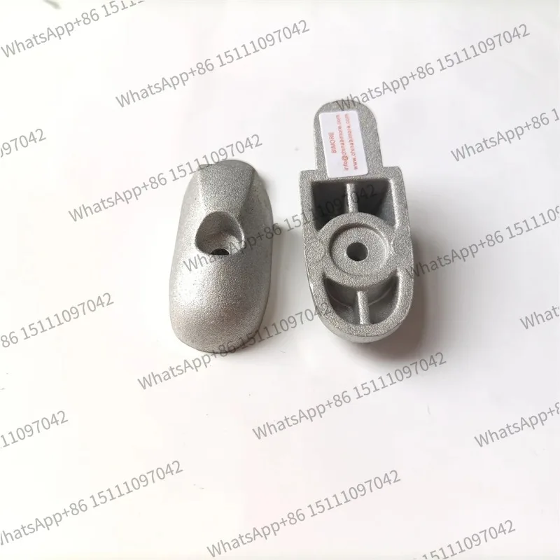 Escalator Parts Brush Single Row Aluminum Total Head AL End Socket 23*59 L 59mm W 23mm