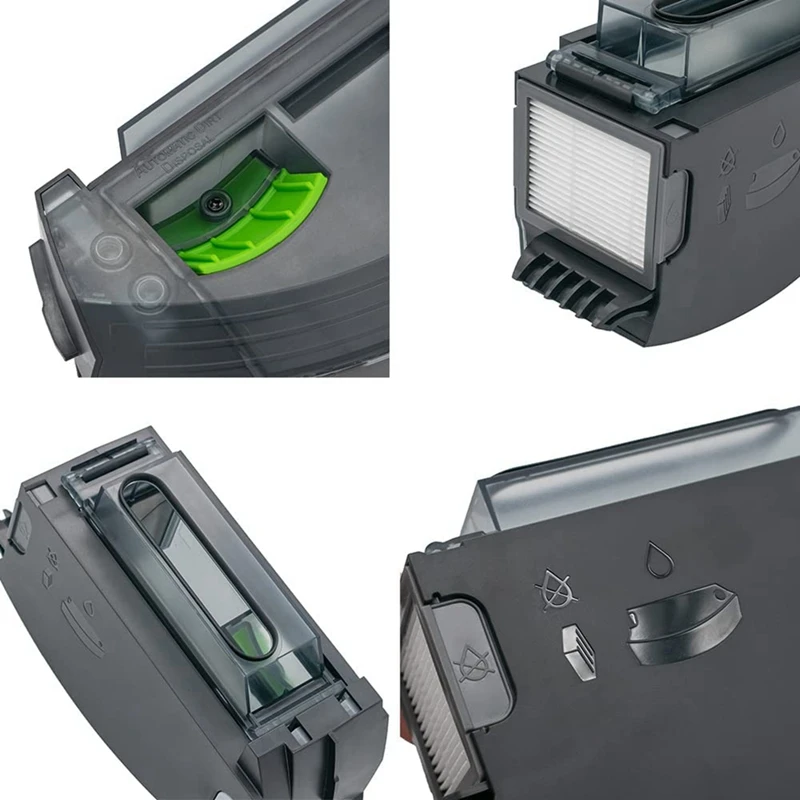 กล่องเก็บฝุ่นสําหรับ Roomba E/I Series I7 E5 E6 I1 I3 I4 I6 I8 เครื่องดูดฝุ่นสิ่งสกปรกกล่องอะไหล่