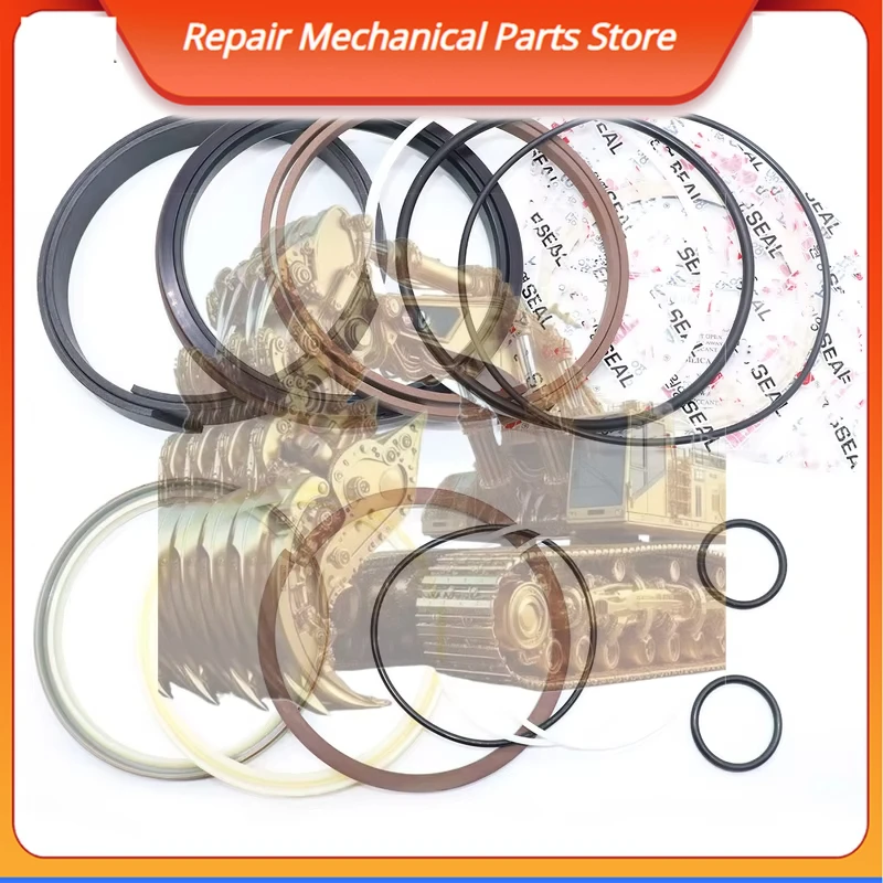 

Для R485l-9 Комплект уплотнений цилиндра стрелы экскаватора Комплект уплотнений цилиндра стрелы R485l-9