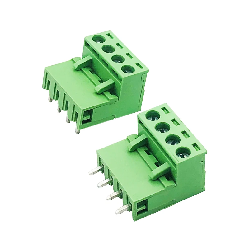 2EDG-5.08 Bloques de terminales 2P3P4P5P6P7P8P10P12P PCB enchufable Soldadura recta/doblada