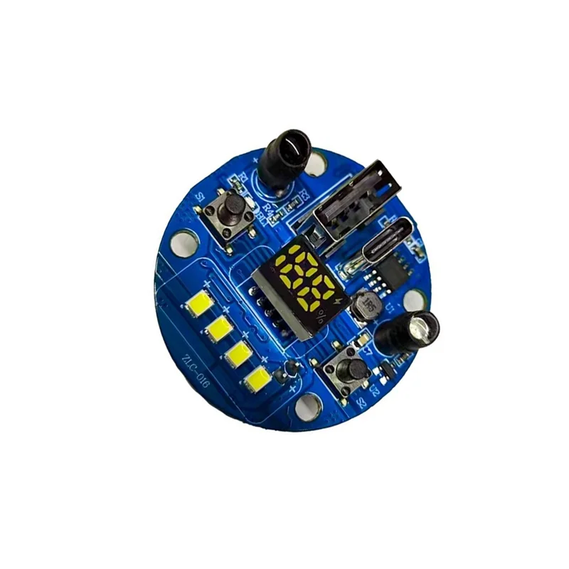 A06F-For مصباح الصيد أربعة مصدر الضوء سائق لوحة دوائر كهربائية بدون أجزاء بلاستيكية الملحقات 5 فولت/1A #5