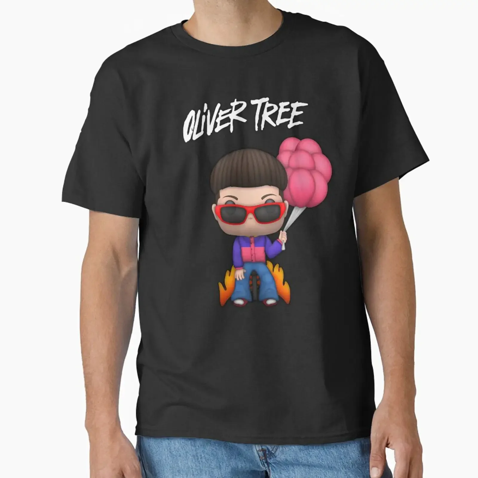 Oliver Tree Classic T Shirt vintage Washed Stretched designer clothes streetwear Slightly Top For Everyday Wear Breathable