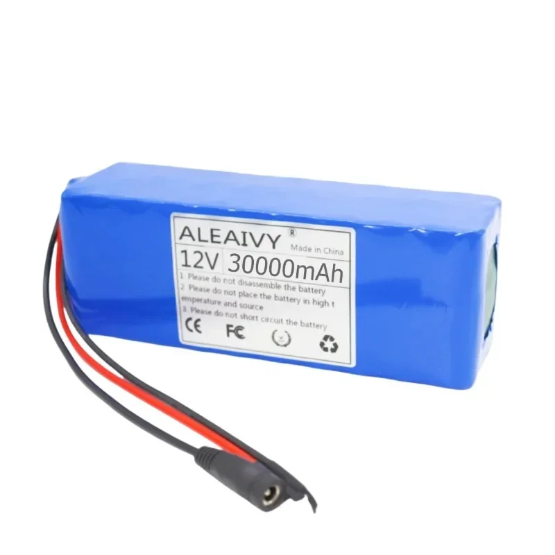 

12V 30Ah 3S10P for 12V Electrical Appliances, Electric Toys, LED Lighting, Battery Speakers, 18650 Rechargeable Battery Pack