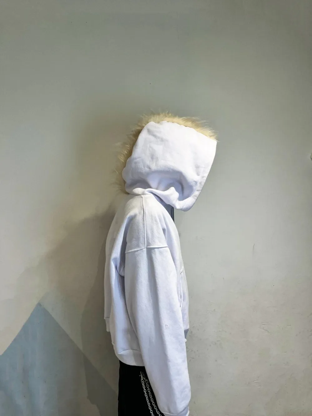 Codzienna bluza z kapturem, kardigan, wzór z naklejkami krzyżowymi, luźna kurtka z kapturem, trend amerykański jesień-zima 2025