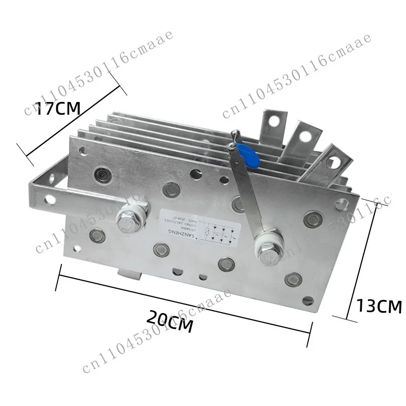 Welding machine three-phase rectifier bridge rectifier UDS 300-500A lithium battery energy storage heat dissipation protector