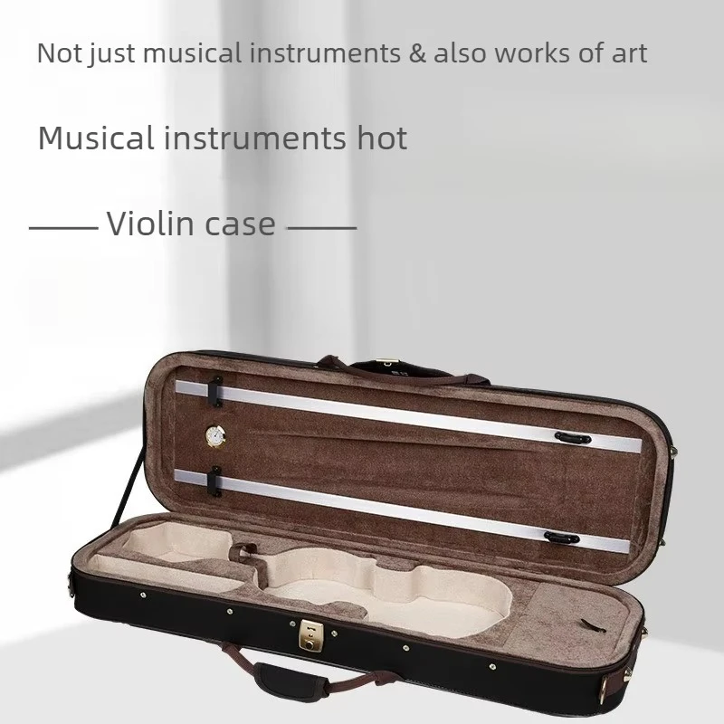 Violin Bag 600D Instrument Bag Pressure Resistant Shockproof Velvet Case Transport Gig Bag Musical Instrument Hand Carry Music
