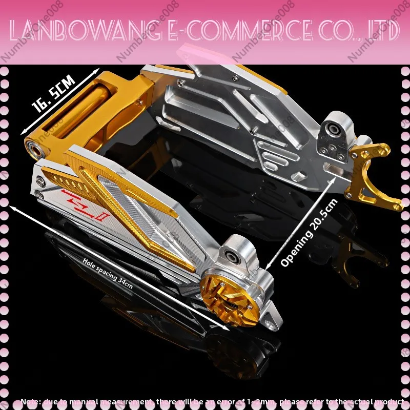 Second Generation Shied Harpoon Modified Full Set Rear Swing Arm Caliper Shock Absorber for Niu N1s Ninebot n m Series