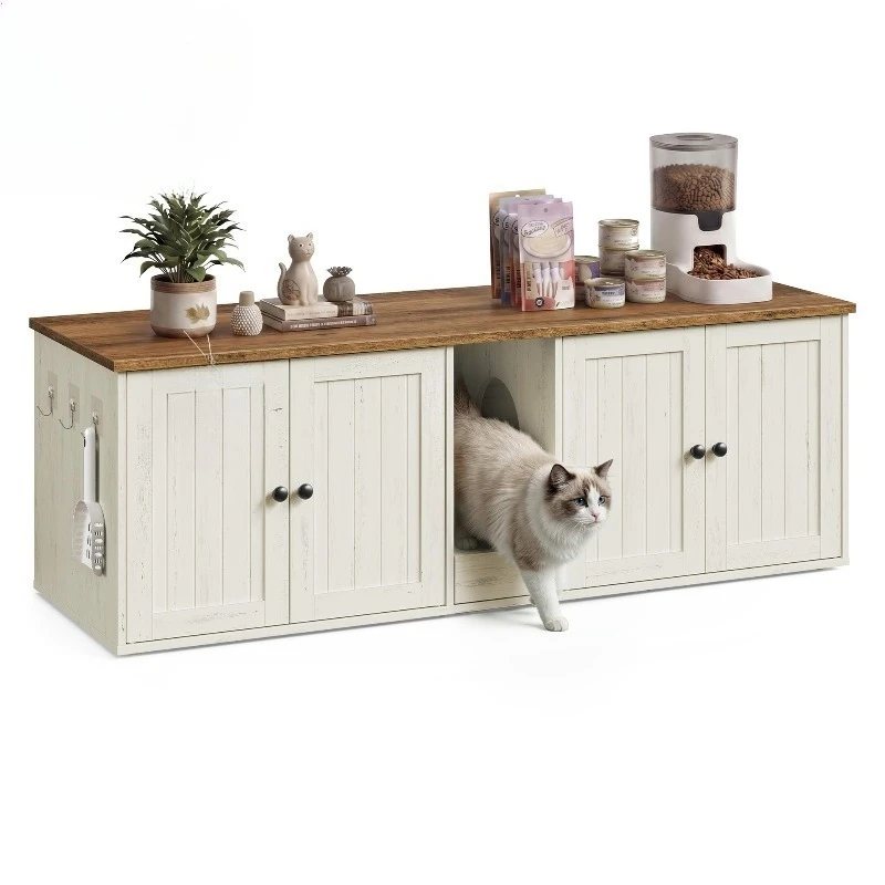 Cat litter household pet cat small dog pet furniture board bedside pet cabinet