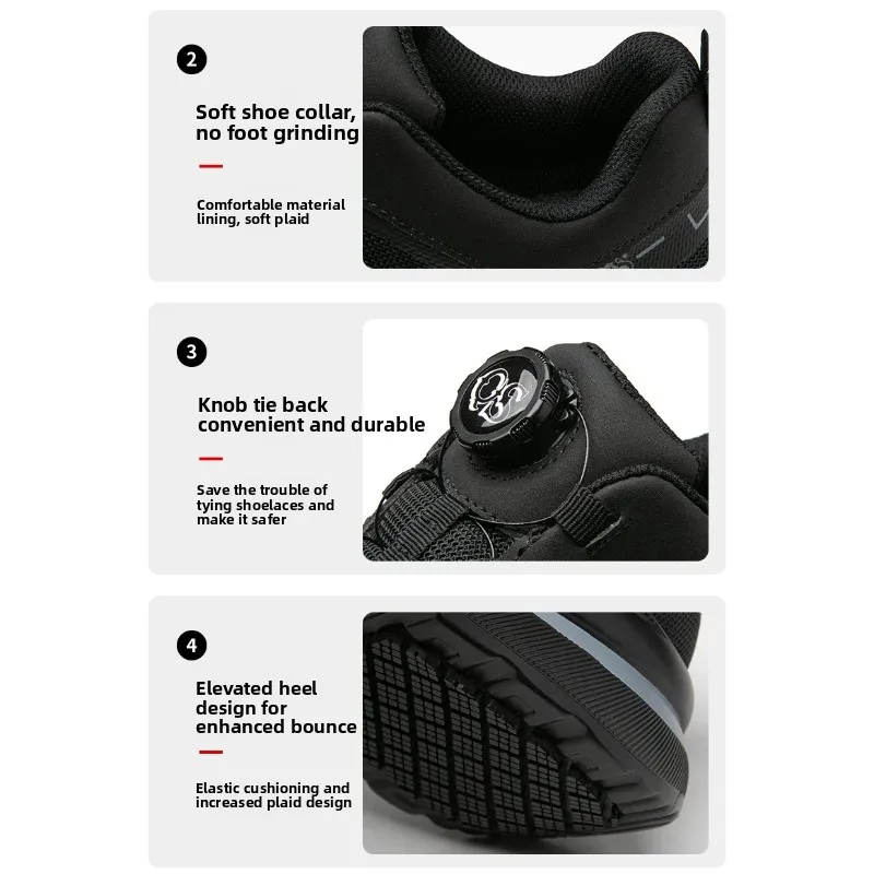 كهربائي أحذية أمان الرجال 10KV معزول أحذية عمل البلاستيك تو مكافحة سحق مكافحة ثقب العمل أحذية رياضية الدورية مشبك تصميم #6