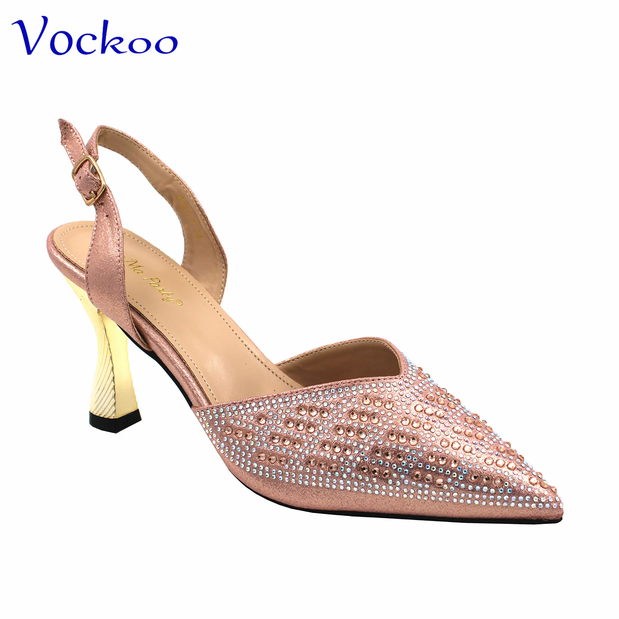 Afrikaanse Stijl Ins Hot Sale Dames Schoenen En Tas Om Kleur Hoge Kwaliteit Full Crystal Slingbacks Voor 2024 Huwelijksfeest