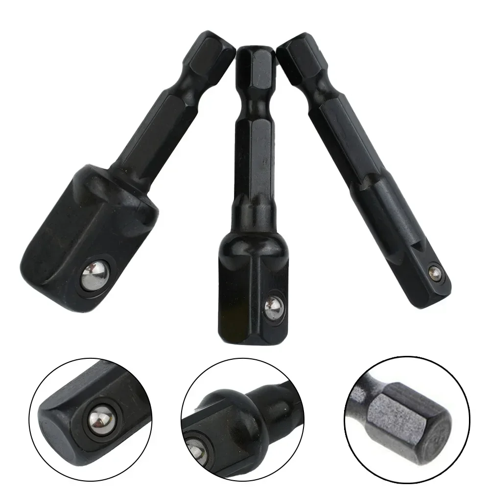 Chave de Fenda Handle Tool Impacto Soquete Adaptador Porca Soquetes Driver Hex Extensão Haste Pcs